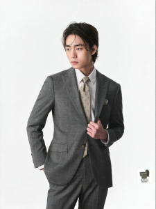 Spring New Style Business Casual Striped Stylish Fitted Suits
