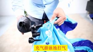 Electric air pump inflatable swimming pool inflatable toys suitable for all kinds of inflatable slide items air pump