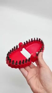 Ngộ Nghĩnh Răng Giả Mũi Khoan Giá Đỡ Tua Vít Răng Mẫu 1/4 Inch Hex Bit Drive Adapter Nhựa Dụng Cụ Cải Thiện Nhà Cửa