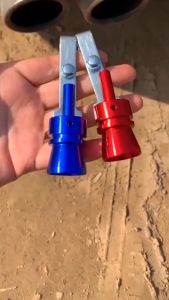 Fake Turbo Whistler Penyiul Knalpot Mobil Motor Pipe Sound Muffler