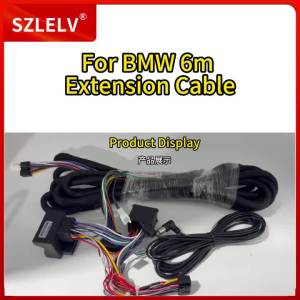 Dây Nối Dài Nguồn 6m Tích Hợp Ăng-ten Cho Xe BMW 3 5 Series E39 E46 E53 Đầu Radio Máy Nghe Nhạc 12V Phụ Kiện