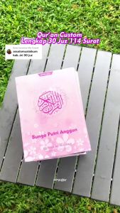 Alquran Custom Nama Sendiri Quran Hadiah |Tanpa PO Ukuran A5 Fitur Lengkap 2 Blok Warna Latin