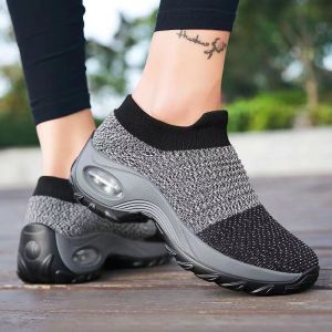 New sneakers women running shoes sports shoes platform Shoes Fashion Running Slip on Shoe COD DY