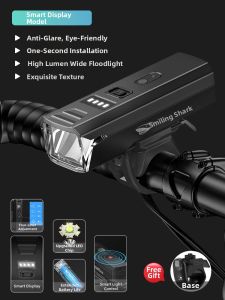 Night Riding Waterproof Strong Light Bicycle Front Light
