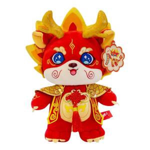 QIAOSHANG | 2025 Year of the Dragon吉祥物 Plush Toy Gift Box with Custom Logo