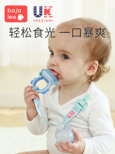 Bajalee Baby Food Bite Fun Silicone Feeding Bag Fruit Baby Teeth Grinding Stick Auxiliary Food Tool Chew Chew Bag for Infants