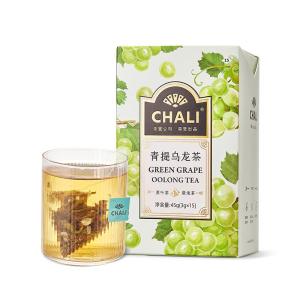 CHALI | Trà Pha Chộn Trái Cây với Nho Ô Long Tieguanyin Hoa Nhài - Túi Trà Pha Lạnh