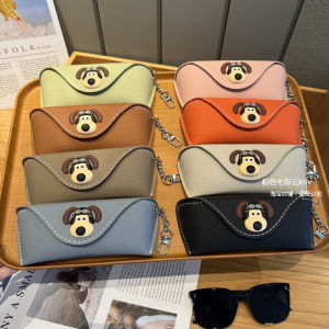 กล่องใส่แว่นสายตาทรงบินการ์ตูนสำหรับผู้หญิง กล่องใส่แว่นกันแดดขนาดใหญ่ กระเป๋าพกพา ทนทานต่อแรงดัน