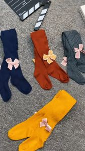 [ Cha Yeon ] V1 Legging Anak Import Korean 4 -10 tahun - Lejing Anak Knit Premium Leging Tutup Whudu Stocking Anak Perempuan Impor