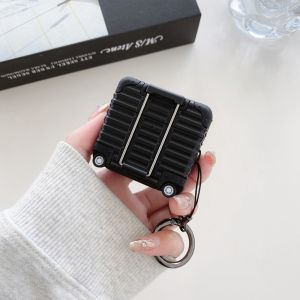 เคสรถเข็นสามมิติสร้างสรรค์ขั้นสูงพร้อมที่ใส่แหวนหูฟังสําหรับ AirPods 4 Pro หรือ Pro 2