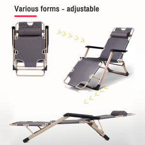 Foldable Lazy Chair Lounge Chair Pearl Soft Pad Adjustable Lazy Foldable Bed Nap Recliner Rest Collapsible Telescopic Chair Stool Outdoor Camping Picnic Retractable Seat Folding Adjustable Kerusi