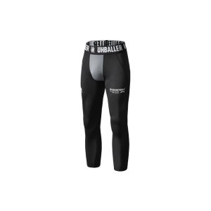 Uh Autumn American Basketball Sports Training Fitness Running Cropped Tights Quick-Drying Compressed High Elastic Leggings