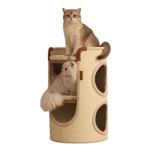 HOOPET | Space Saving Multifunctional Cat Tree Scratcher Nest Combination
