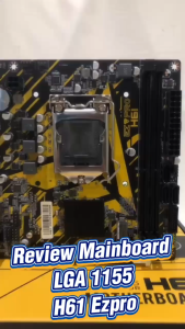 Motherboard Mainboard Mobo H61 EZPRO Socket LGA 1155 NVME USB 3.0
