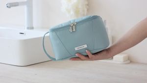 Large Mouth Toiletry Bag Portable Cosmetic Organizer for Travel RH2549
