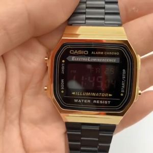 2 Year Warranty Men's Watch: G Shock Vintage Digital Watch