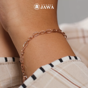 Gelang Bracelet Emas Vivo Piramid Kadar 10K Toko Mas Jawa