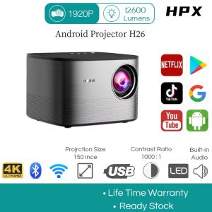 Electronic Focusing Projector with 5G WiFi & 4k Support