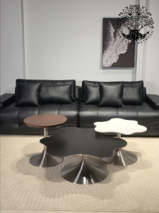 Bàn trà sofa bàn phòng khách bàn cafe đôi CICLADI NUVOLA – CLOUD TABLE SET 3 nhập khẩu đám mây