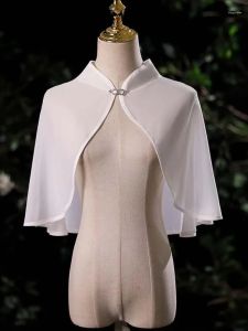 New Womens Short Shawl Dress Cantonese Style Small Stand Collar Open Cardigan Versatile Outerwear Diamond Decorated Coat