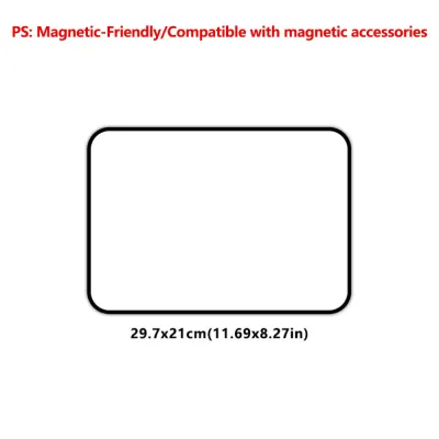 A5/A4/B4/A3 Whiteboard Dry Erase Double-Sided Graffiti Drawing Board Reusable Magnetic-Friendly Erasable Writing Board Kids
