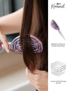 KRRAMEL | Top Volume Dry & Wet Use Detangling Comb