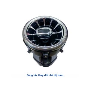 Đèn LED Màu 3/64 Cho Cửa Gió Điều Hòa Mercedes-Benz W205/C-CLASS/X253/GLC-CLASS Kiểu Vòi Phun Tuabin Đèn Trang Trí Đèn Viền Nội Thất