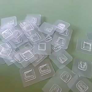 Gantungan Tempel PLUS MINUS 10 set Socket Hook Gantung Kait Plus Minus Pasangan Hook Magic 10set isi Total 20pcs