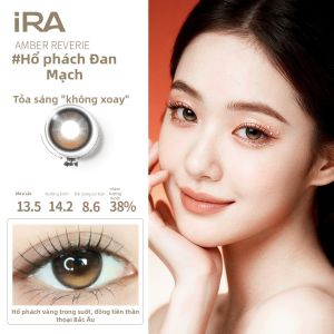 Mắt Kính Kontakt Đường Kính Lớn Phong Cách Retro Sử Dụng Công Nghệ Sandwich Thiên Nhiên