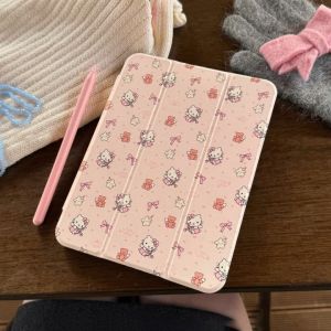 เคสไอแพด Hellokitty Gen10 Pro11 Air7/6 11 Gen11 การ์ตูน เคสไอแพด Air5/4 10.9 Mini7/6 8.3  Gen8/7 10.2 Air2/1 9.7