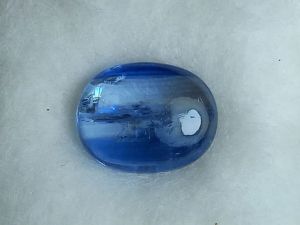 natural batu mulia permata kyanite blue