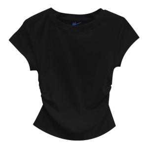 Warrior | Áo Thun Tay Ngắn Cotton Ôm Sát Cho Nữ Dáng Gầy Mặc Trong Mùa Hè