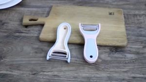 Pisau Kupas 2in1 Buah Kentang Wortel Alat Kupas/Peeler Keperluan Dapur