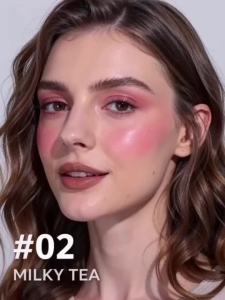 Pink Matte Gradient Blush — Starlight Matte Glow Buildable & Blendable for Face & Eyes Waterproof Long-Lasting Xmas & Winter