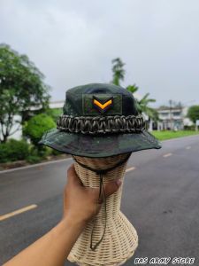 หมวกปีกสั้นทหารบกถักเชือก หมวกปีกทหารบกแบบใหม่ หมวกปีก ทบ. หมวกถักเชือก พาราคอต หมวกเดินป่า หมวกทหาร ถักสวย ปราณีตทุกใบ พร้อมส่งตลอด