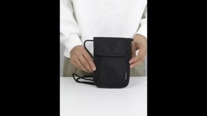 Waterproof RFID Blocking Neck Bag Passport Holder and Travel Pouch Lightweight 7391