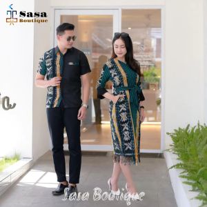 Baju Couple Tenun Etnik Troso Terbaru Baju Natal Baju Viral Baju Kondangan Baju Trend Kekinian