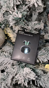MINISO MS110 Bluetooth Earphone Wireless Bluetooth Earbuds In-Ear TWS Headset DIY LED Light Touch Control Stereo Sound Stable Connection Long Battery Life Music Gaming Earphones
