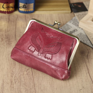 CONTACT'S Fashion Genuine Leather Women Wallet & Small Money Bag