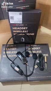 COD Cepat TaffSTUDIO Mic Imam Masjid Wireless Microphone UHF Call Center with Transmitter - HX-W002 / Mik Bando Karoke Suara Jernih Terbaik Buat Sholat Terbaru