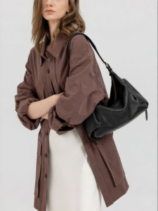 VANESSA HOGAN | Celebrity Favorite Leather Hobo Bag Medium