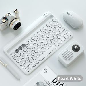 B.O.W | Silent iPad Bluetooth Keyboard and Mouse Wireless Charging Set