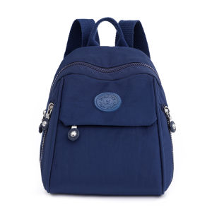 Mini Oxford Cloth Canvas Backpack Womens Waterproof Fashionable New 2025 Versatile Youth Commuter Style Three Compartments