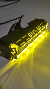 2pcs 140W Car Work Light 6-Lens Fisheye LED Headlight LED Spotlight Fog Light Waterproof for Car etc