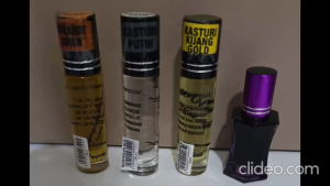MINYAK ANGIN PERFUME OIL TANPA ALKOHAL 8ML KASTURI KUANG GOLD/KASTURI PUTIH/MALAIKAT SUBUH/KASTURI HITAM 6ML VALUE BUY