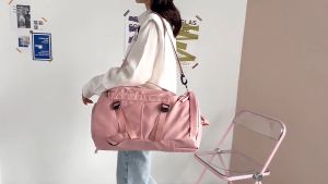 Túi du lịch 3 trong 1 chất dù chống thấm bền đẹp đeo nhiều kiểu có ngăn đựng giày