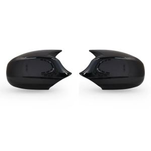 1 Pair For BMW E87 E81 E82 E90 E91 E92 E93 Rear View Side Case Trim ABS Carbon Fiber Style Car Rearview Mirror Cover