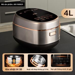 ASD | Nồi Cơm Điện Thông Minh IH 0-Coating 4L