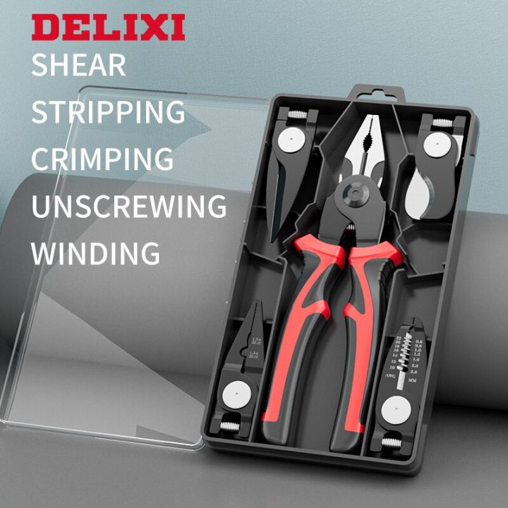 Multifunctional Replaceable Electrician Pliers Wire Stripping Pliers
