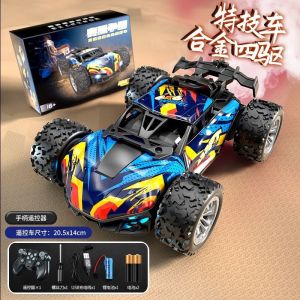 Kids Gesture Sensor Alloy Deformation Remote-Control Automobile Four-Wheel Drive off-Road Stunt Six-Wheel Swing Arm Racing Toy Boy
